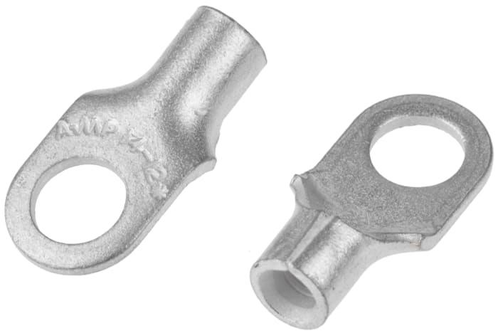 Terminal redondo no aislado de Cobre TE Connectivity SOLISTRAND, Ø int. M5 (#10), sección máx. 4.17mm², 12AWG