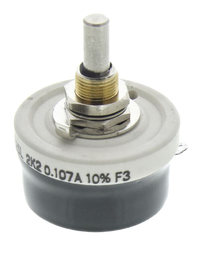 Vishay 25W 2.2kΩ Wirewound Rheostat, RT025AS2201KB