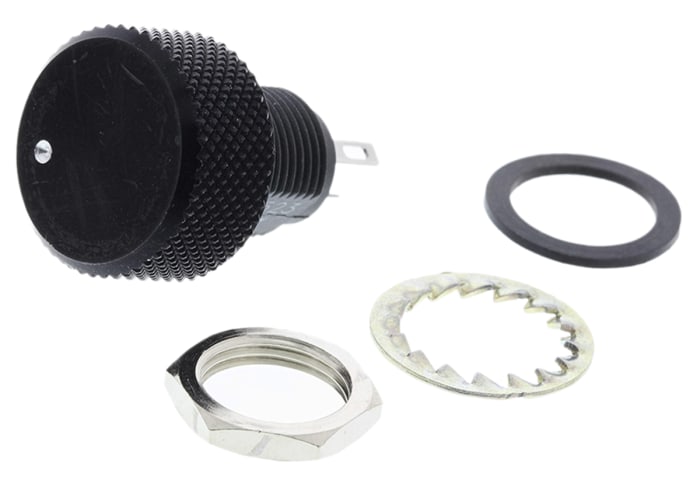 Potenciómetro de 1kΩ, ±20%, 1W, serie P16, 1 módulo, Eje redondo, eje de 16 mm de Ø, Montaje en Panel