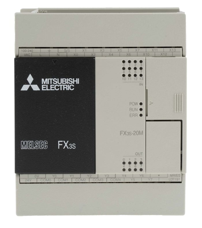 Mitsubishi FX3S-20MR-ES ЦП ПЛК