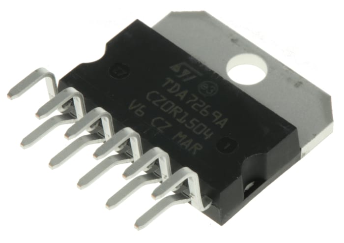 STMicroelectronics,Audio14W, 11-Pin MULTIWATT V TDA7269A