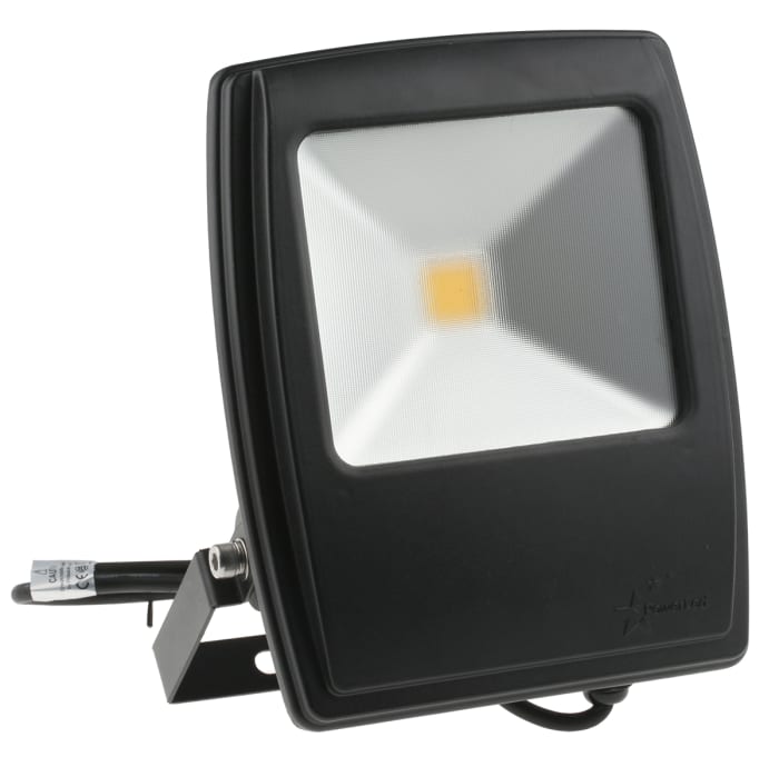 Proyector LED Luz de día, 100 → 240 V, 30 W, 3000K, IP65, 50000h