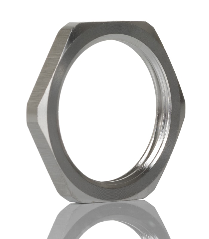 52032635 Lapp | Lapp Silver Stainless Steel Cable Gland Locknut, M25 ...