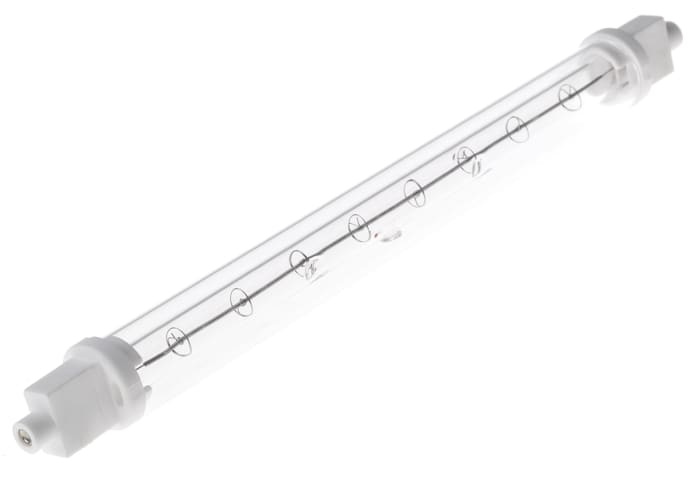 Infrazářič, 300 W, objímka žárovky: R7S, 230 V, délka: 220 mm, průměr: 19mm barva povrchu čirá 8000h RS PRO