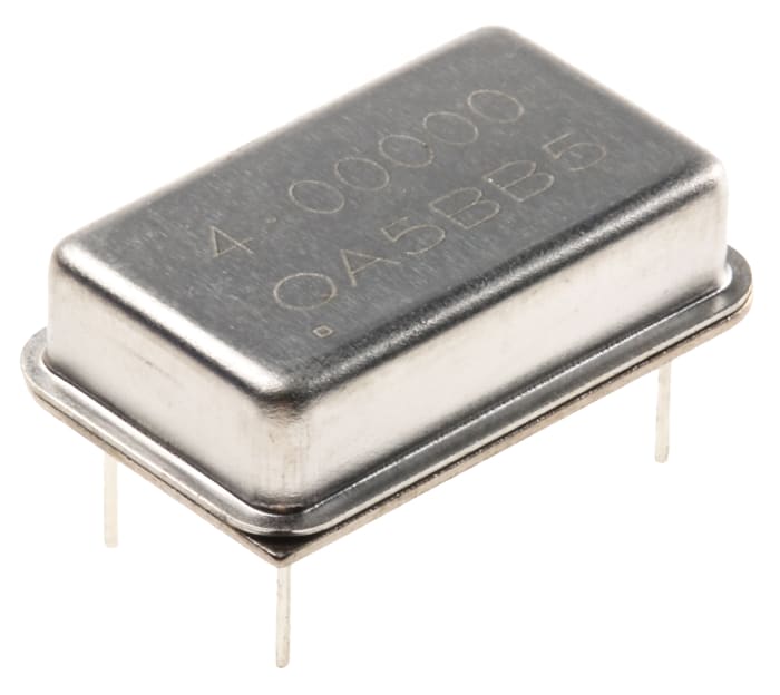 QANTEK, 4MHz XO Oscillator, ±50ppm HCMOS, 14-Pin DIP14 QX14T50B4.000000B50TT