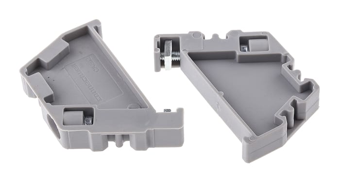 RS PRO End Clamp for Use with Terminal Block
