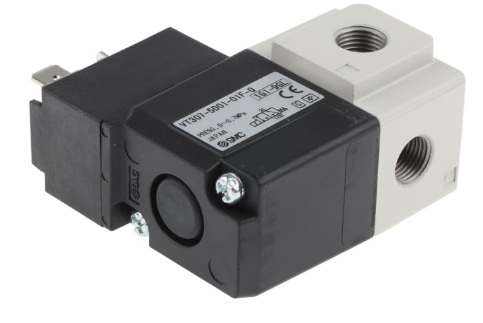 smc 3/2 way solenoid valve Smc valve solenoid 02f 5d1 port common 4in dc