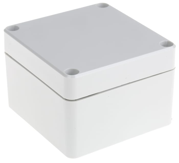 Fibox Grey Polycarbonate Enclosure, IP66, IP67, 82 x 80 x 55mm