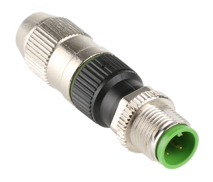 Murrelektronik Circular Connector, 4 Contacts, Cable Mount, M12 Connector, Plug, Male, IP65, IP67, 7000 Series