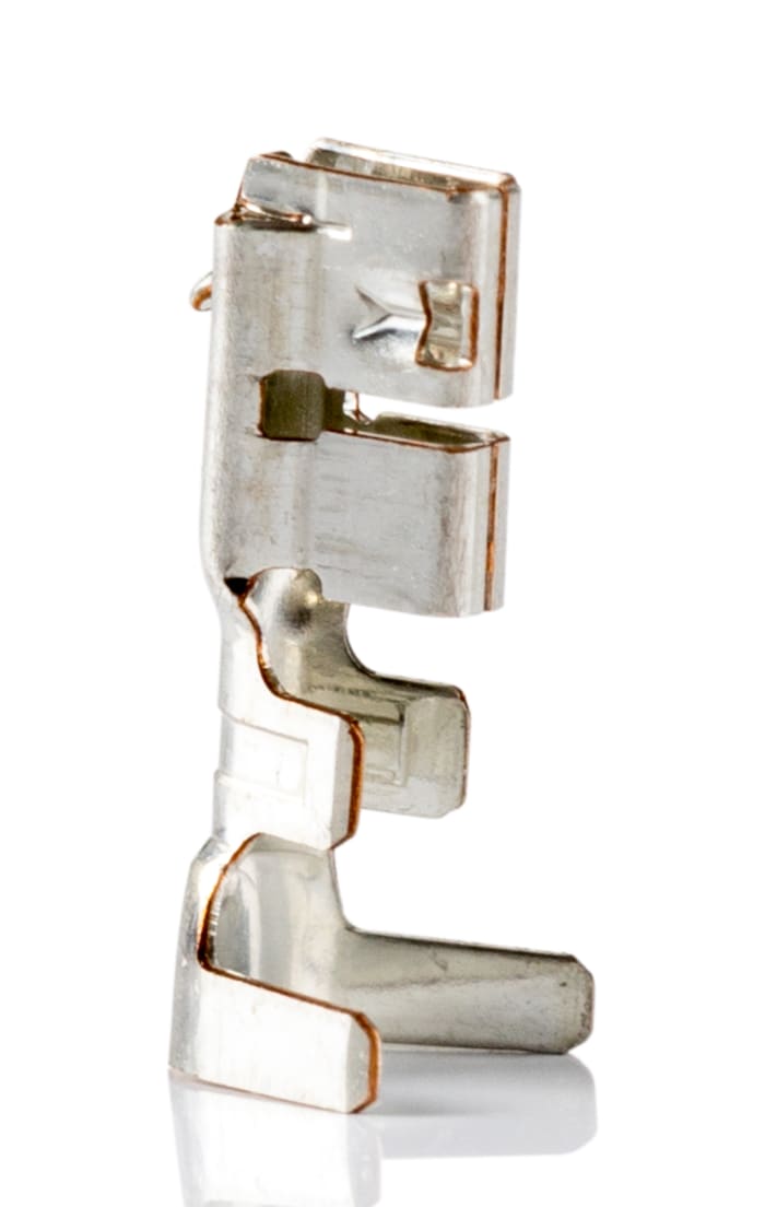 Molex MicroClasp Series Female Crimp Terminal, 26AWG Min, 22AWG Max