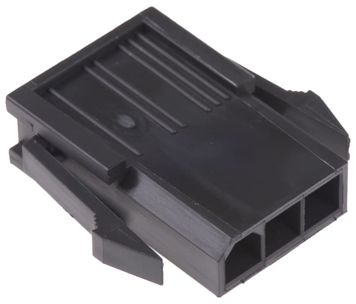 Molex, Mini-Fit Jr. Male PCB Connector Housing, 4.2mm Pitch, 3 Way, 1 Row
