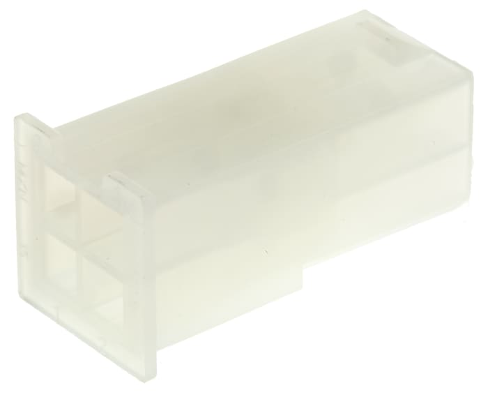 Pouzdro konektoru, řada: Mini-Fit Jr, číslo řady: 5559, rozteč: 4.2mm, počet kontaktů: 4, počet řad: 2, orientace těla: