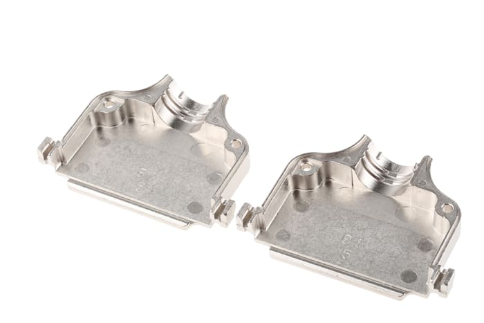 TE Connectivity Amplimite Series Zinc D Sub Backshell, 50 Way