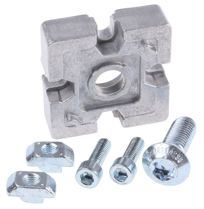 Bosch Rexroth M6 T-Connector, Connecting Component, Strut Profile 50 mm, Groove Size 10 mm