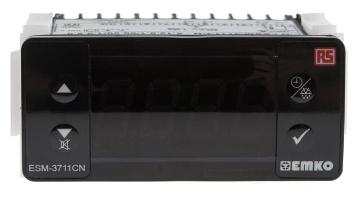 RS PRO On/Off Temperature Controller, 76 x 34.5mm, PTC Input, 230 V ac Supply