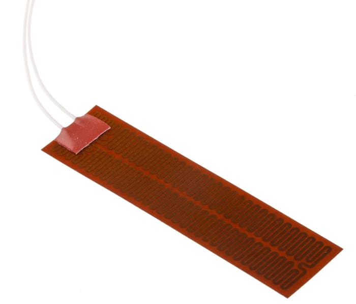 RS PRO, RS PRO Heater Mat, 4 W, 25 x 100mm, 12 V, 798-3753