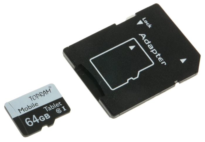 Seeit 64 GB MicroSDXC SD Card, Class 10, UHS-1 U1