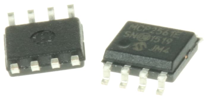 Microchip MCP2561-E/SN, CAN Transceiver 1Mbps IEC 61000-4-2, 8-Pin SOIC