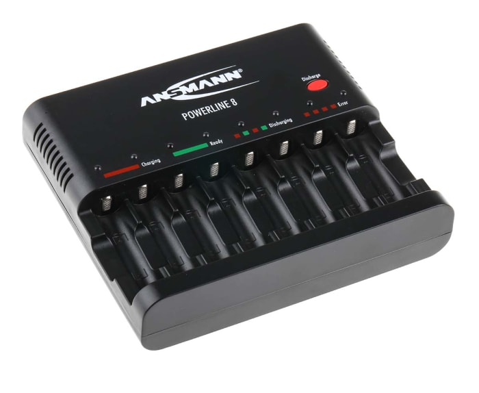 10010006520 Ansmann Ansmann Powerline 8 Traveller Battery Charger
