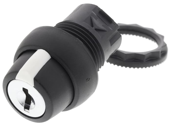 Allen Bradley 800F 2-position Key Switch Head, Latching, 22mm Cutout