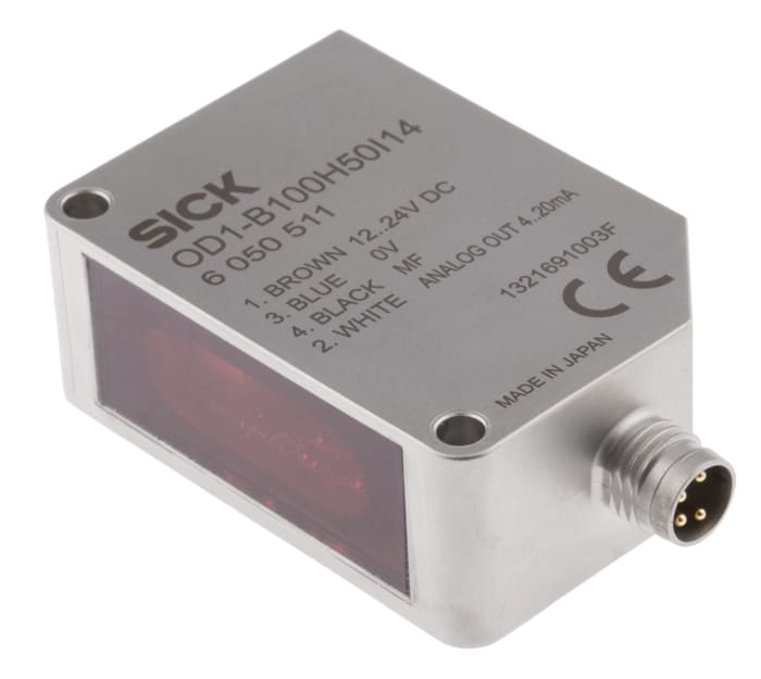 SICK Background Suppression Distance Sensor, Block Sensor, 50 mm → 150 mm Detection Range