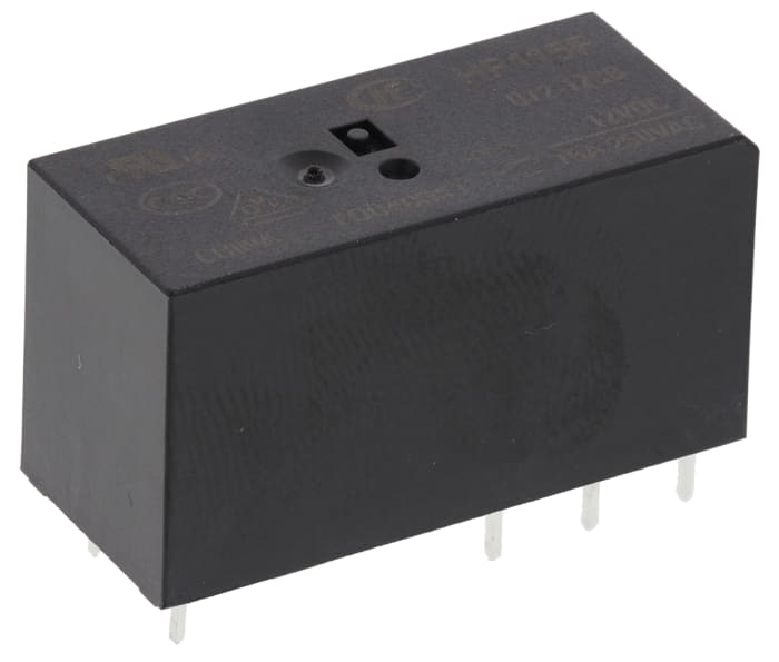 RS PRO PCB Mount Power Relay, 12V dc Coil, 16A Switching Current, SPDT