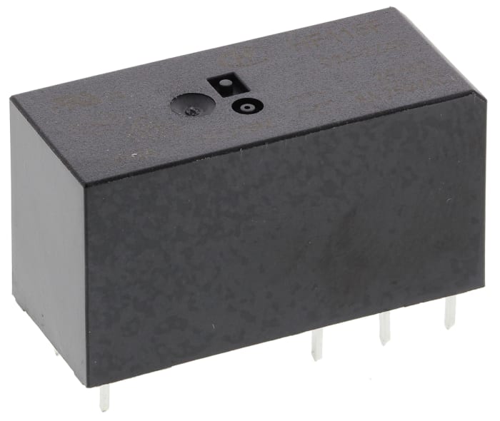 Relais de puissance RS PRO, 2 RT, bobine 24V c.c. Montage sur CI 400mW