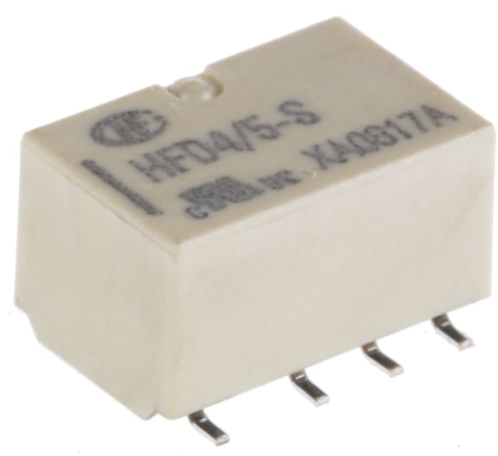 Relé de señal sin enclavamiento RS PRO, SPDT, 5V dc, 2 A dc, 2 A ac, montaje en PCB, para