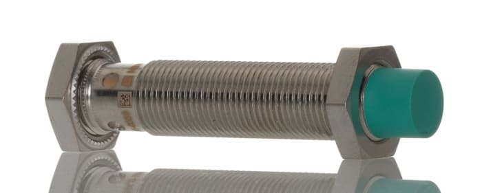 Pepperl + Fuchs Inductive Threaded Barrel Proximity Sensor, M12, 4 mm Detection, PNP NO, 5 → 36 V dc