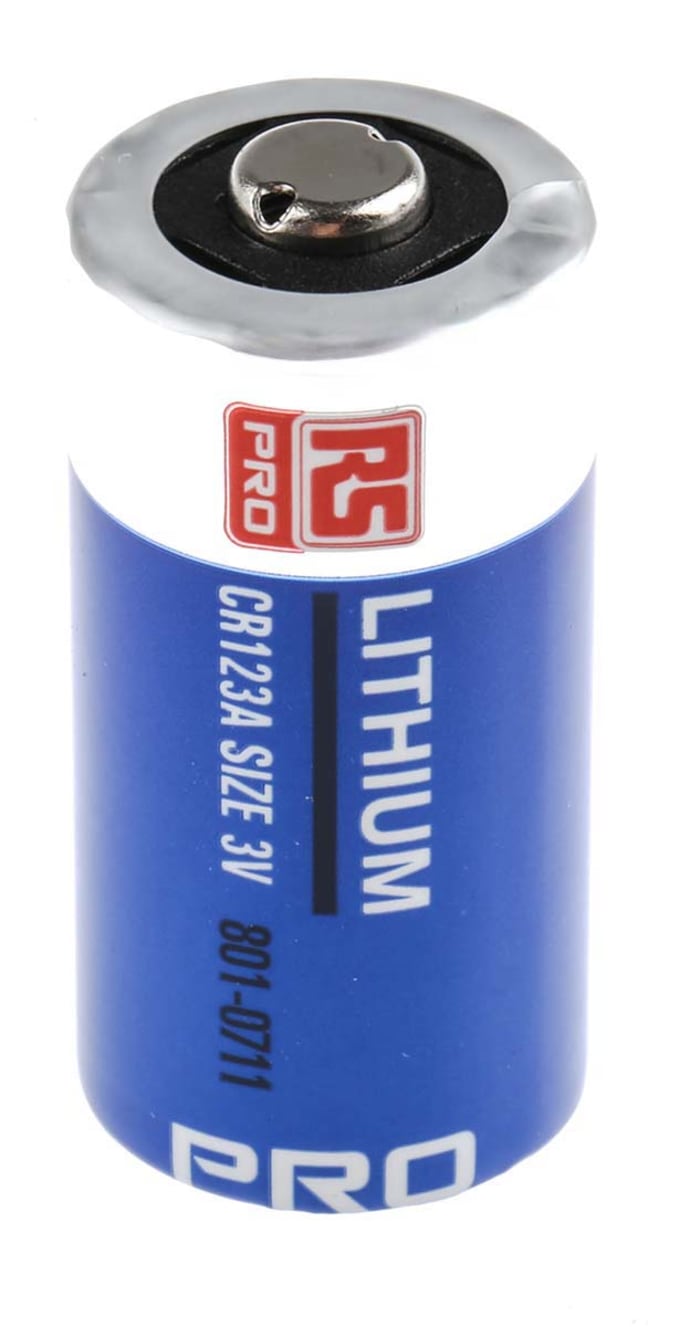 Pilas de cámaras digitales de Dióxido de Manganeso-Litio, RS PRO, 3V, 1.7Ah, terminal tipo