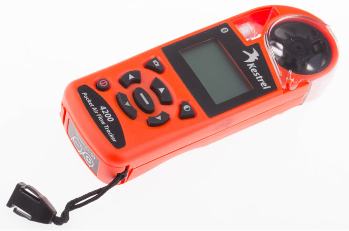 Kestrel 4200 Impeller Anemometer, 40m/s Max, Measures Air Flow