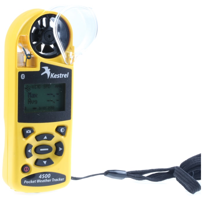 Kestrel 4500 Impeller Anemometer, 40m/s Max, Measures Weather Meter