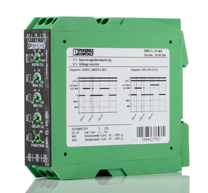 2866064 Phoenix Contact Phoenix Contact Phase, Voltage Monitoring
