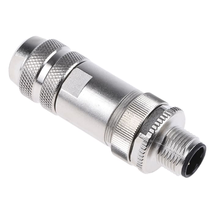 Phoenix Contact Circular Connector, 4 Contacts, Cable, M12 Connector, Plug, Male, IP67, SACC Series