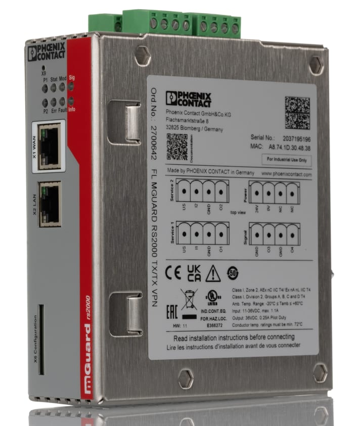 Phoenix Contact RS2000, 2 Ports
