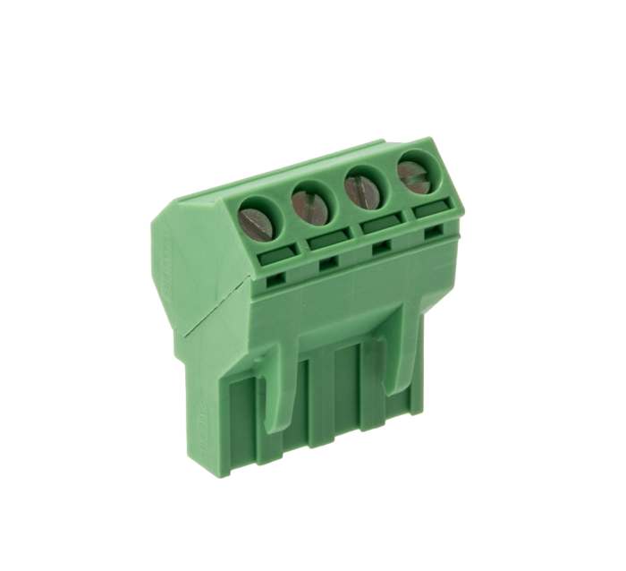 Phoenix Contact, 5.08mm Pitch, SMSTB 2.5/4-ST-5.08, 4 Way, , Pluggable Terminal Block, Plug, Plug-In, Screw