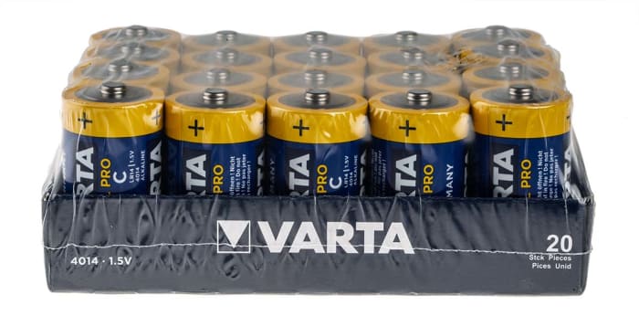 VARTA Pilas AAA, Industrial Pro, Baterías Alcalinas, 1,5V, paquete