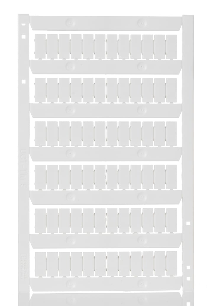 Repère pour blocs de jonction Phoenix Contact série UCT-TM 5 à utiliser avec Bloc de jonction modulaire