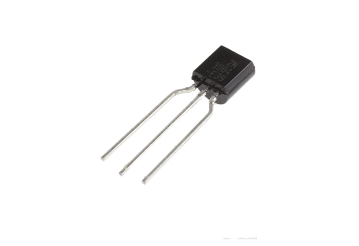 onsemi 2N3904TF NPN Transistor, 200 mA, 40 V, 3-Pin TO-92