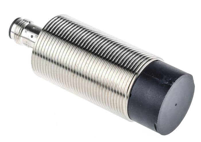 Omron Inductive Threaded Barrel Proximity Sensor, M30, 30 mm Detection, PNP NO, 12 → 24 V dc