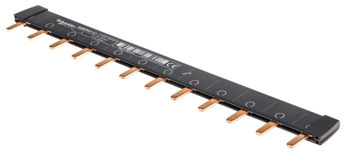 Peigne de raccordement Schneider Electric 1 Phase, pas de 18mm, 415V c.a., Série iC60