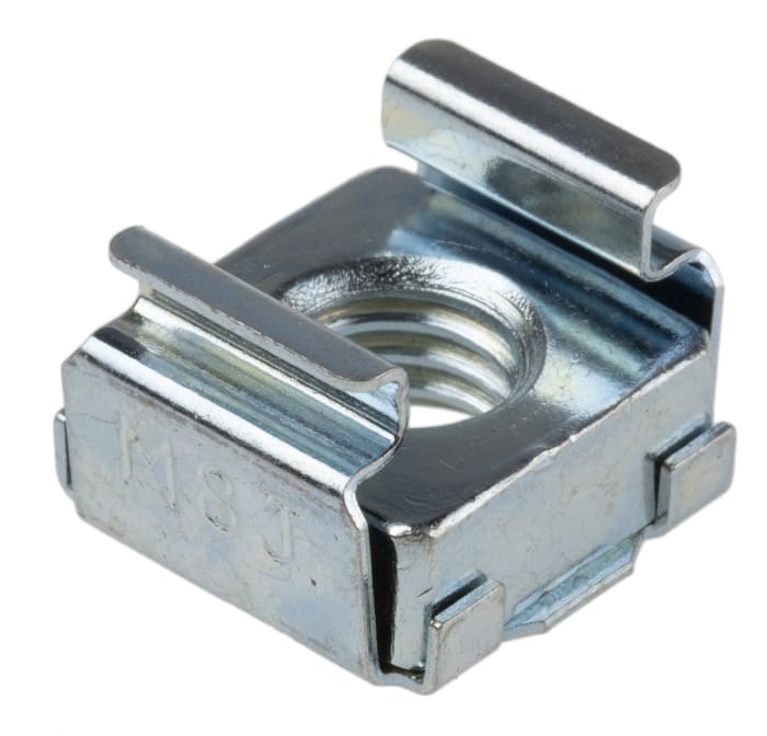 RS PRO Steel M8 Cage Nut