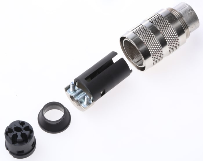 binder Circular Connector, 6 Contacts, Cable Mount, M16 Connector, Plug, Male, IP40, 581 Series