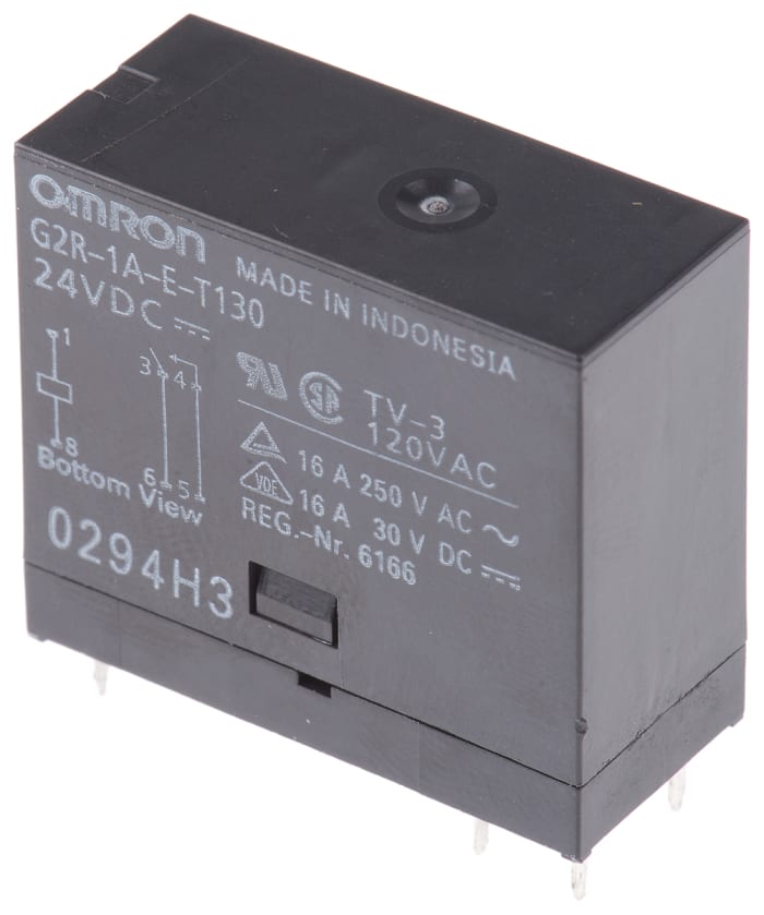 Omron G2R-1A-E-ASI-DC24 Relay – New Open Box, G2R1AEASIDC24, 1 Pole