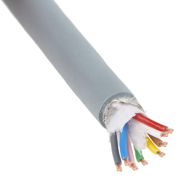 Lapp UNITRONIC Series Data Cable, 4 Pairs, 8 Cores, 0.34 mm², Screened, 22 AWG, Screened Shield, FD CP Cable