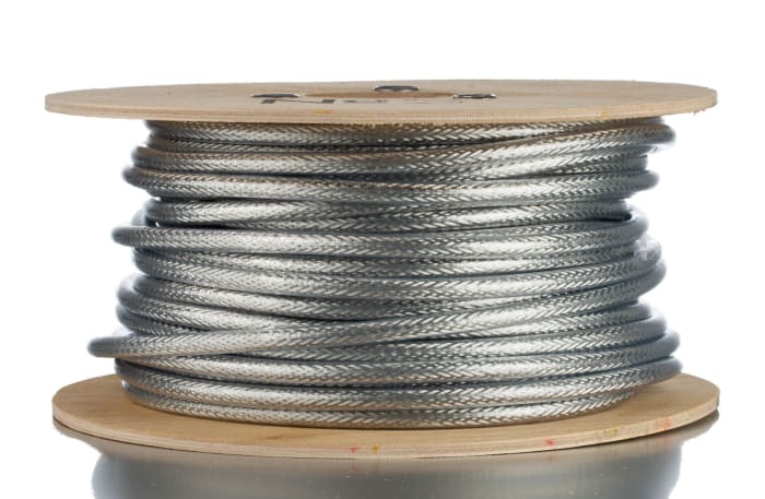 Lapp ÖLFLEX SERVO 2YSLCY Control Cable, 4 Cores, 6 mm², CY, Screened, 50m, Transparent PVC Sheath, 9 AWG