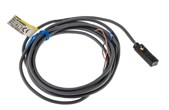 Omron Inductive Block Proximity Sensor, 1.5 mm Detection, PNP NO, 12 → 24 V dc