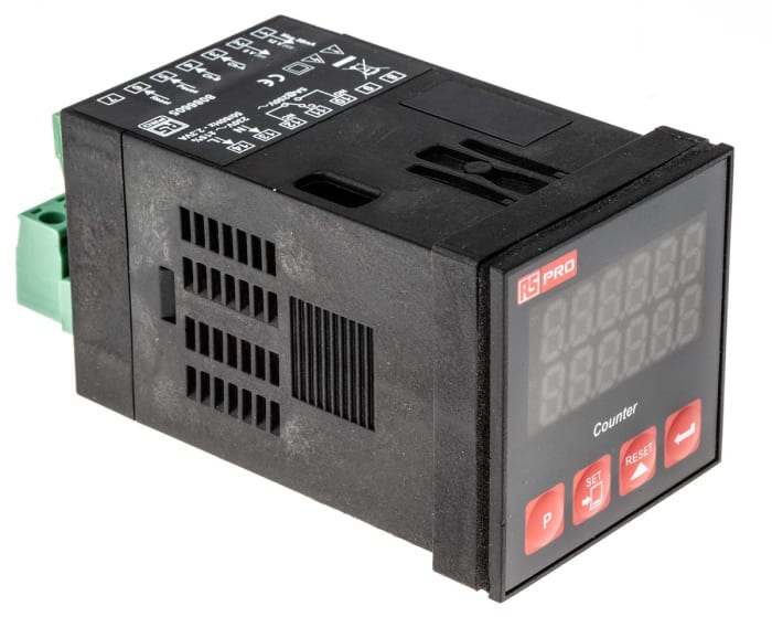 RS PRO Counter, 6 Digit LED, 20kHz, 230 V ac