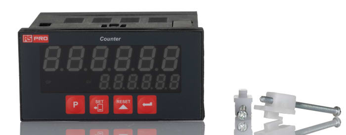 RS PRO Counter, 6 Digit LED, 20kHz, 230 V ac
