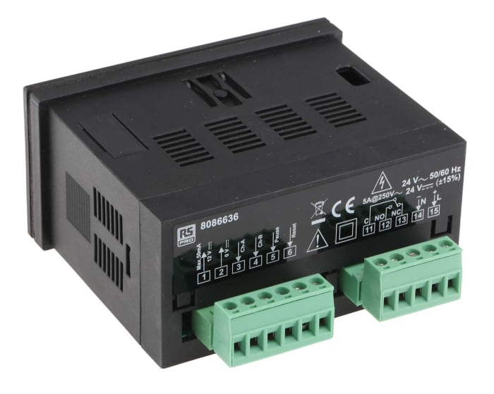 RS PRO | RS PRO Counter, Counter, 6 Digit LED, 20 kHz 24V | 808-6636 | RS